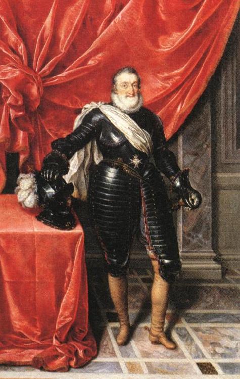 POURBUS, Frans the Younger Henry IV, King of France in Armour F china oil painting image